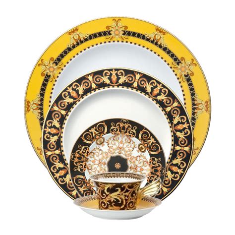 versace barocco dinnerware|versace barocco geschirr.